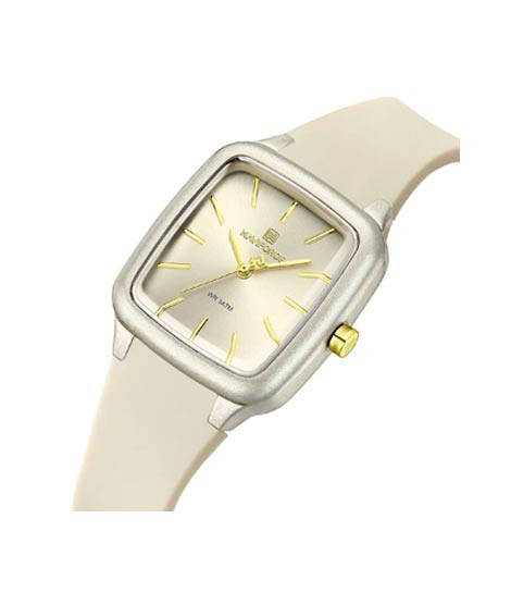 iShopping - Naviforce Pretty Pulse Watch For Women Beige (NF-5055-3)