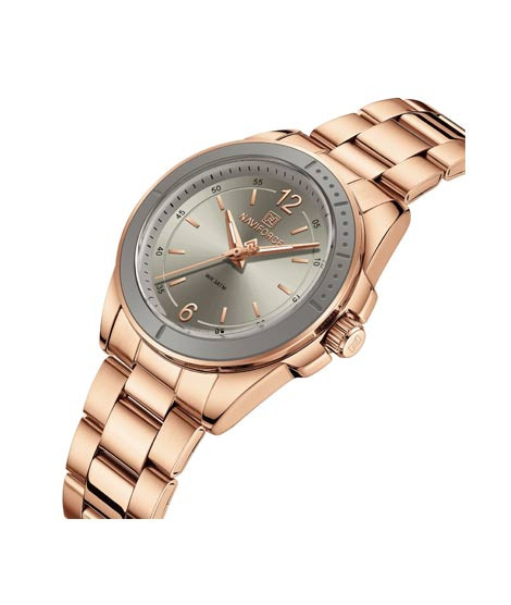 iShopping - Naviforce Pixie Dial Watch For Women Rose Gold (NF-5062-3)