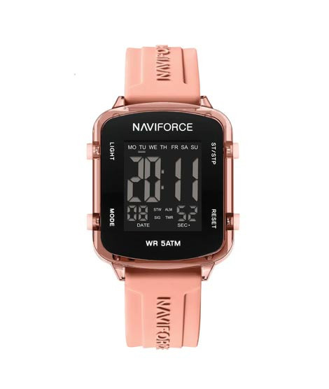 iShopping - Naviforce Sparkle Beat Watch For Women Pink (NF-7120-6)