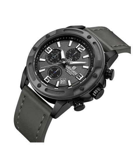 iShopping - Naviforce Titan Chrono Edition Watch For Men Black (NF-8074-5)