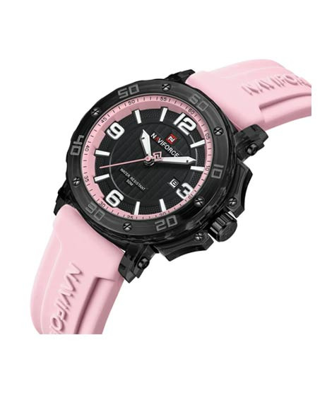 iShopping - Naviforce SoftFlex Date Watch Watch For Women Pink (NF-7125-4)