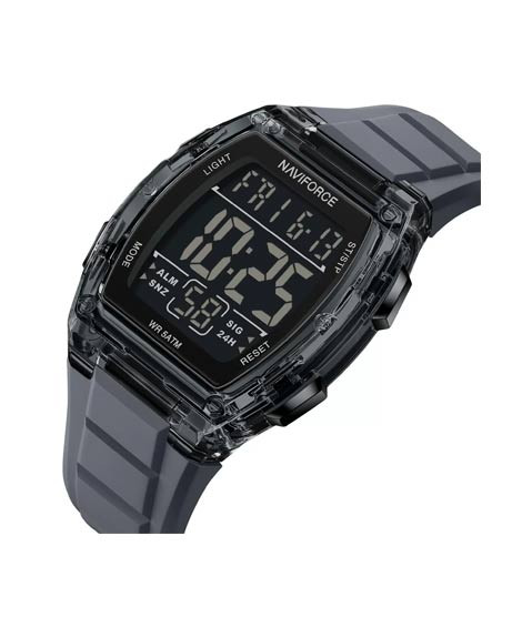 iShopping - Naviforce DigiMaster Series Watch For Men Black (NF-6106-8)