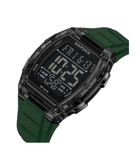 iShopping - Naviforce DigiMaster Series Watch For Men Green (NF-6106-5)