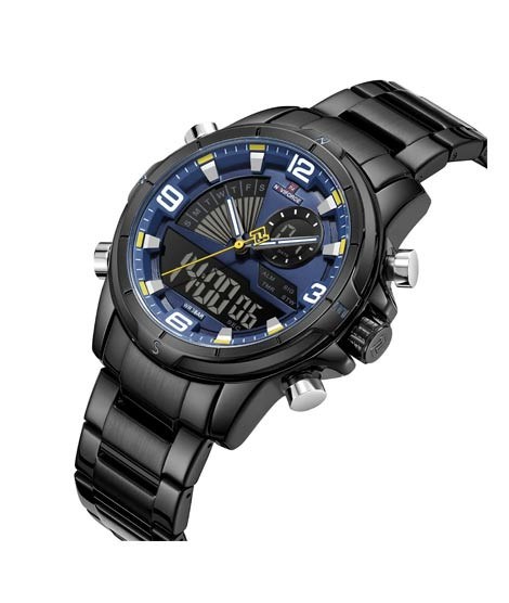 iShopping - Naviforce MultiZone Watch For Men Black (NF-9257-2)