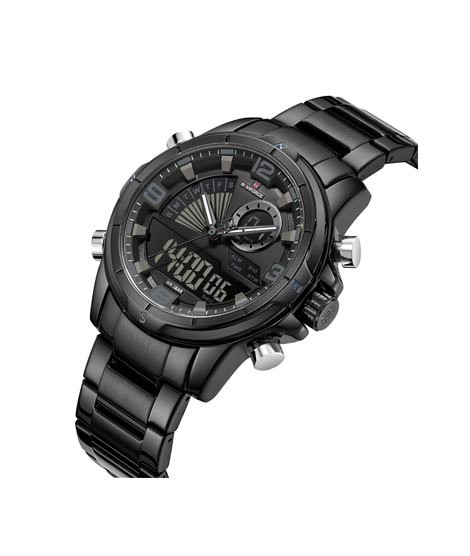 iShopping - Naviforce MultiZone Watch For Men Black (NF-9257-1)