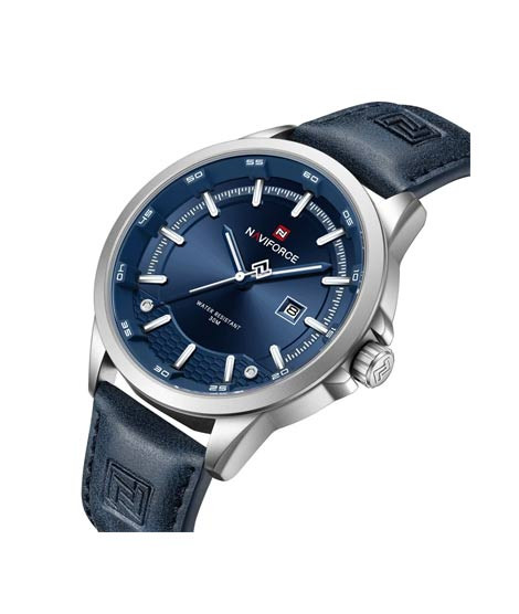 iShopping - Naviforce Sophisti Date Watch For Men Blue - (NF-9248-13)