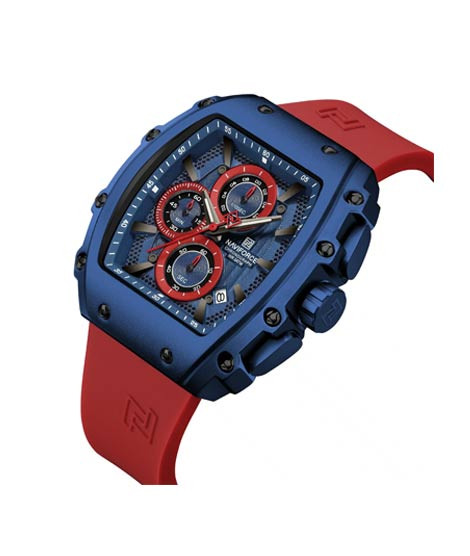 iShopping - Naviforce ChronoEdge Watch For Men Red - (NF-8070-3)