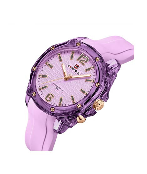 iShopping - Naviforce Blush Time Watch For Women Grey - (NF-6103-5)