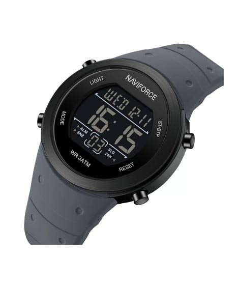 iShopping - Naviforce Tactical Digital Watch For Men Grey - (NF-9246-4)