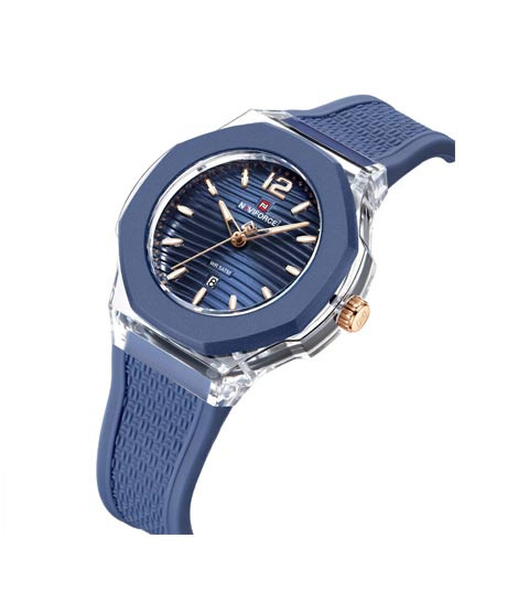 iShopping - Naviforce Textura Watch For Women Blue - (NF-6109-4)
