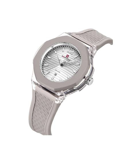 iShopping - Naviforce Textura Watch For Women Grey- (NF-6109-8)