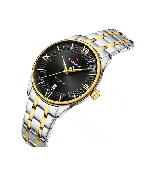 iShopping - Naviforce Signature Formal Edition Watch For Men Two Tone - (NF-9272s-6)