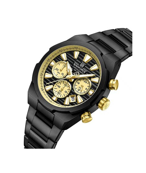 iShopping - Naviforce Executive Chrono Watch For Men Black - (NF-8081-2)