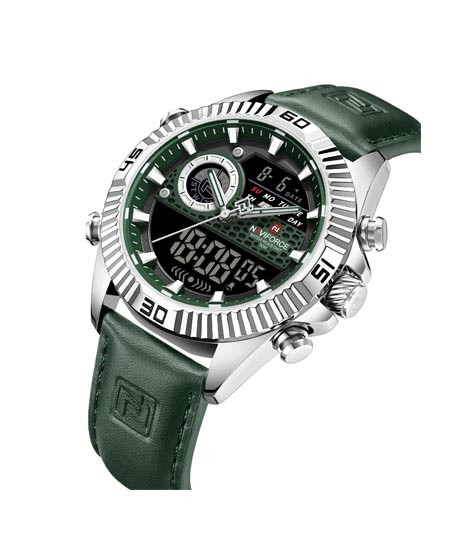iShopping - Naviforce Diplomat Edition Watch For Men Green - (NF-9262l-7)