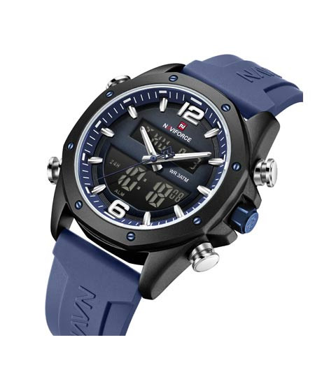 iShopping - Naviforce Global Master Watch For Men Blue - (NF-9264-1)