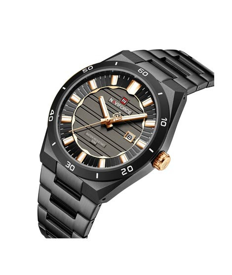 iShopping - Naviforce Royal Date Watch For Men Black - (NF-9268-2)