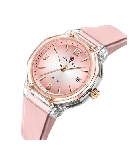 iShopping - Naviforce Nova Elegance Watch For Men Pink - (NF-6110-8)