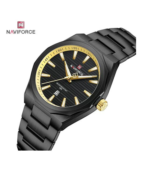 iShopping - Naviforce Power Date Watch For Men Black - (NF-9274-1)