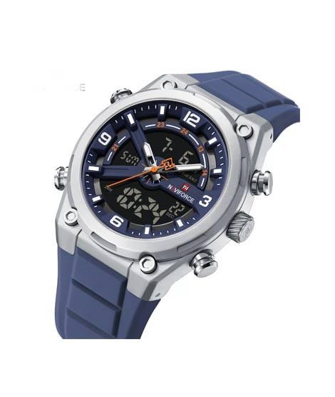 iShopping - Naviforce Dual Master Watch For Men Blue - (NF-9265-4)