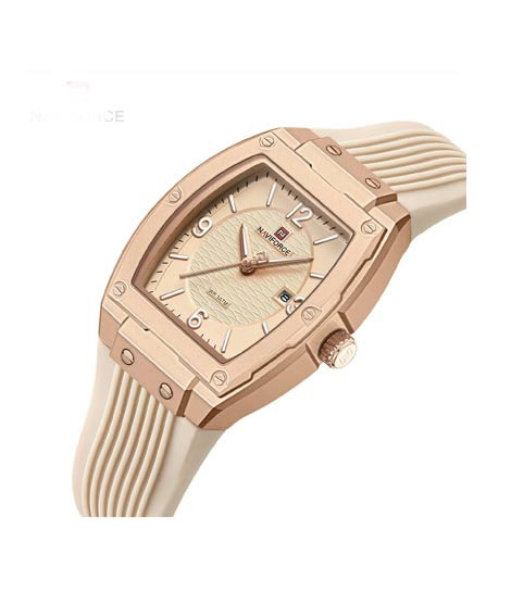 iShopping - Naviforce Modern Grace Watch For Women Beige - (NF-5070-8)