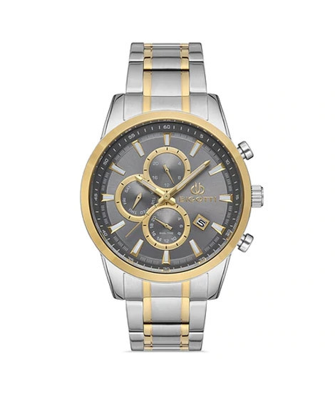 iShopping - Bigotti Stainless Steel Men's Watch Two Tone (BG.1.10307-5)