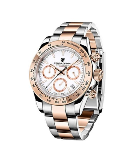 iShopping - Benyar Pagani Design Stainless Steel Men's Watch Two Tone (PD-1644-4)
