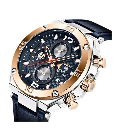 iShopping - Benyar Chronograph Edition Men's Watch Blue (BY-1130)