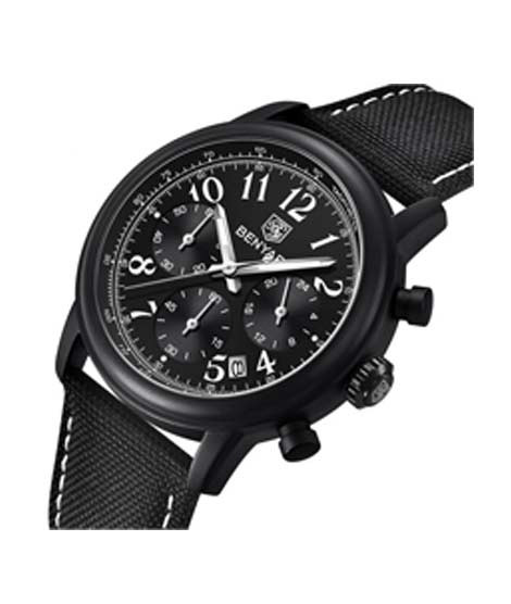 iShopping - Benyar Montre Homme Men's Watch Black (BY-5190-1)