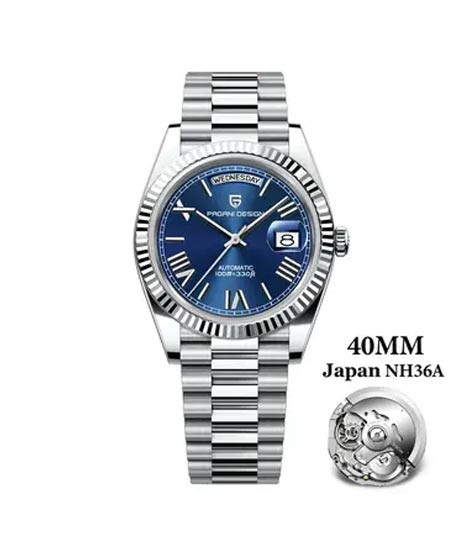 iShopping - Benyar PD Chronomaster Luxury Watch For Men Silver (PD-1783-1)