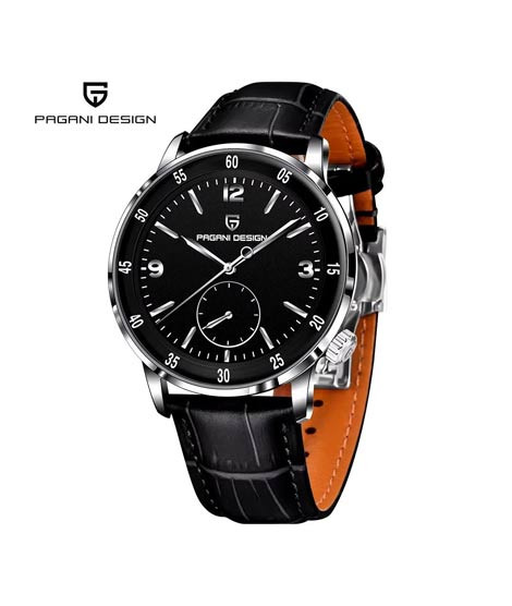 iShopping - Pagani Design Down Second Edition Watch For Men Black (PD-1790-1)
