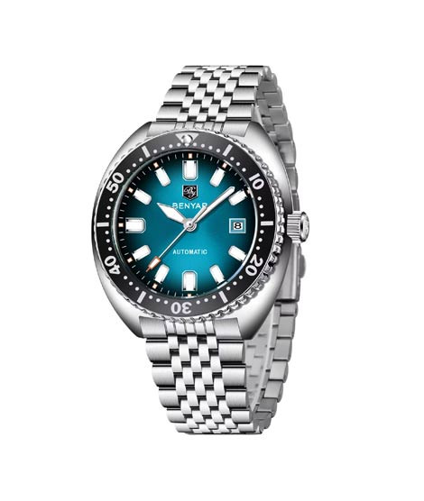 iShopping - Benyar Signature Series Watch For Men Silver - (BY-5211-4)