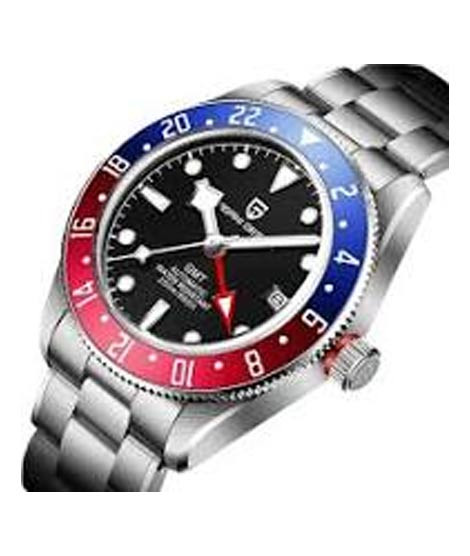 iShopping - Pagani Design Infinity Auto Watch For Men Silver (PD-1706-1)
