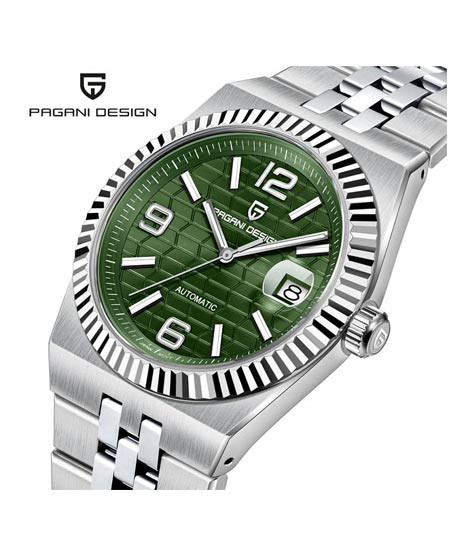 iShopping - Pagani Design nfinity Automatic Watch For Men Silver (PD-YS027-4)