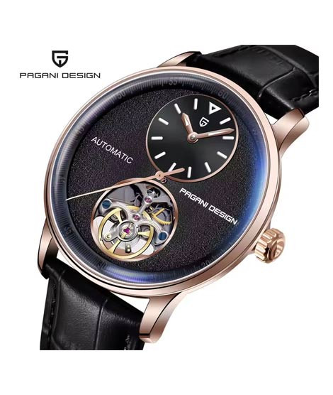 iShopping - Pagani Design Signature Automatic Watch For Men Black (PD-1796-2)