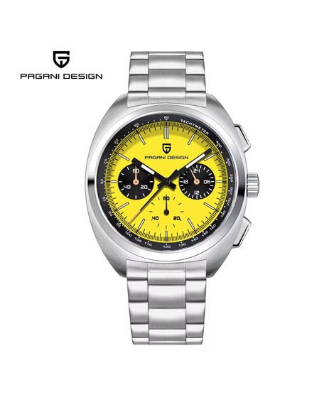 iShopping - Pagani Design Heritage Series Watch For Men Silver (PD-1782-7)