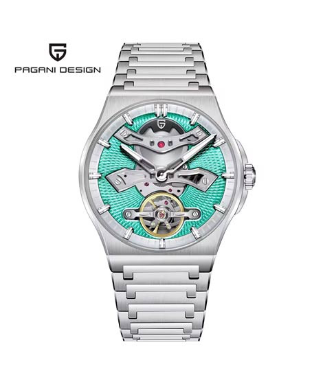 iShopping - Pagani Design Skeleton Design Watch For Men Silver (PD-YS028-6)