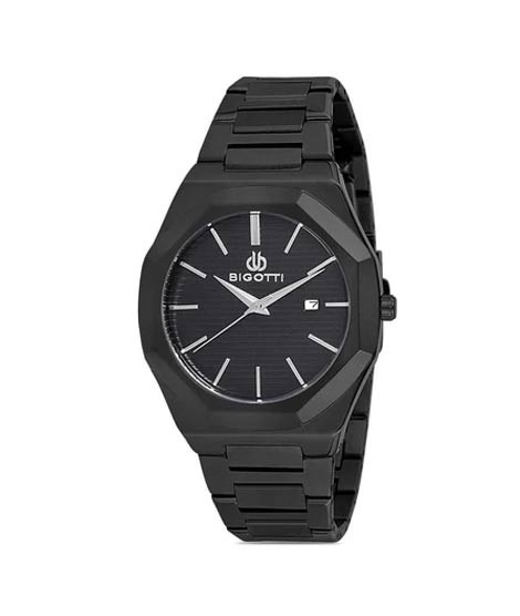 iShopping - Bigotti Stainless steel Men's Watch Black (BGT0204-5)