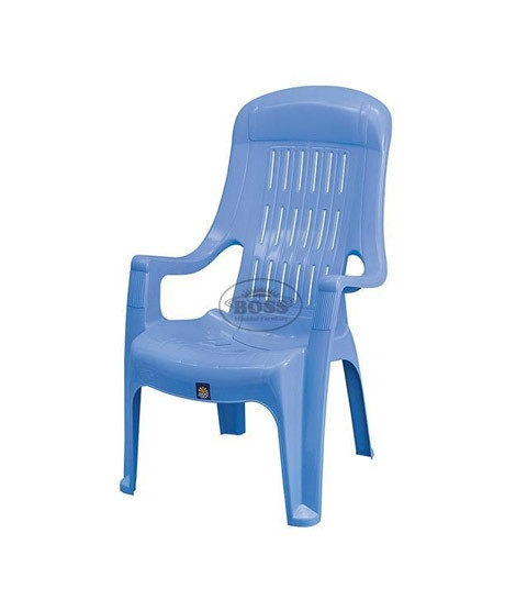 iShopping - Boss Full Plastic High Back Easy Chair (BP-625-BLU)