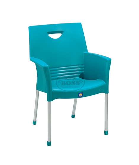 iShopping - Boss Mega Jhony Pure Plastic Chair with Steel Legs (BP-317)