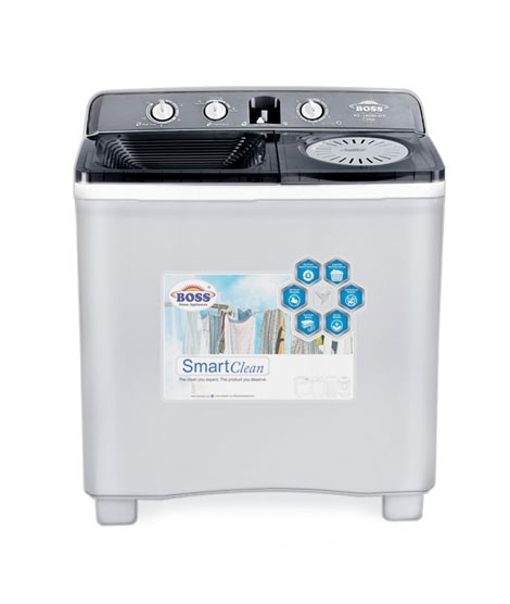 iShopping - Boss Top Load Twin Tub Washing Machine 12Kg Gray (KE-14000-BS)