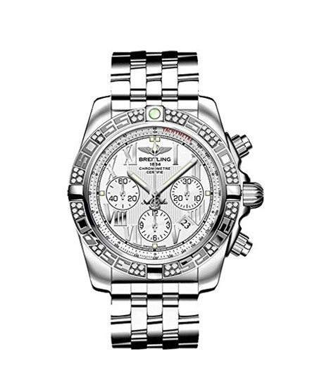 iShopping - Breitling Chronomat Men's Watch Silver (AB0110AA/A690-375A)