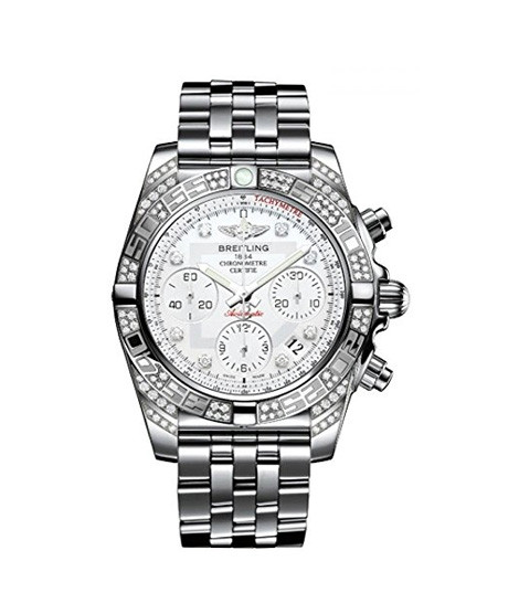 iShopping - Breitling Chronomat Men's Watch Silver (AB0140AF/A744-378A)