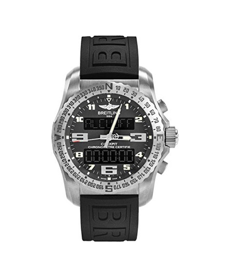 iShopping - Breitling Cockpit B50 Men's Watch Black (EB5010B1/M532-155S)