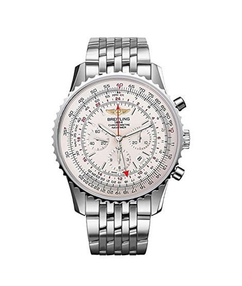 iShopping - Breitling Navitimer GMT Men's Watch Silver (AB044121/G783-443A)