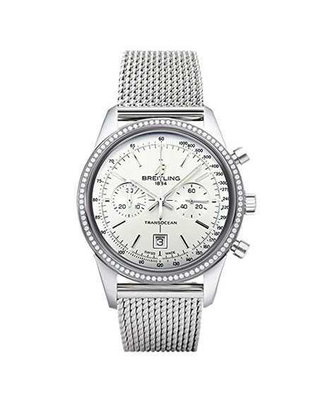 iShopping - Breitling Transocean Men's Watch Silver (A4131053/G757-171A)