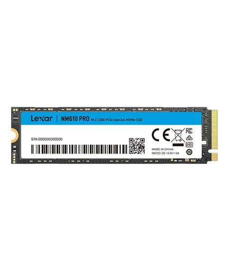 iShopping - Lexar NM610 Pro 500GB NVMe PCIe M.2 2280 SSD