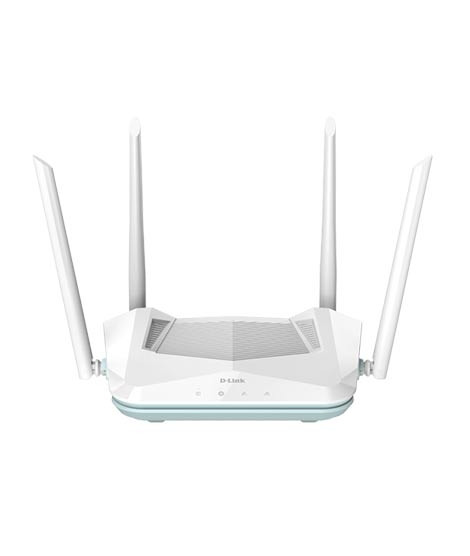 iShopping - D-Link AX1500 Dual Band Wifi 6 Smart Router White (R15)