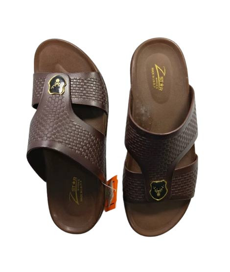 iShopping - Eomobiles High Quality Medicated leather Chappal For Men-Brown-40 - Euro