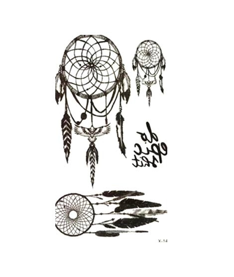 iShopping - G-Mart Dreamcatcher Feather Henna Tattoo Sticker