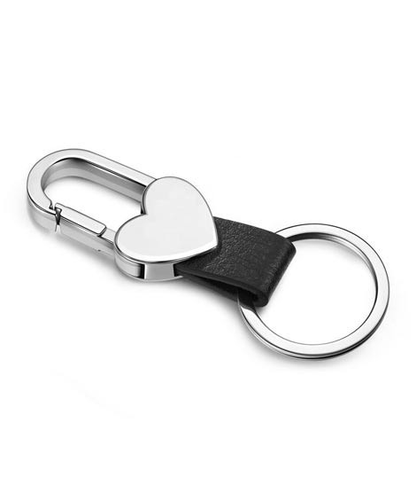 iShopping - G-Mart Heart Snap Lock Metal Key Chain
